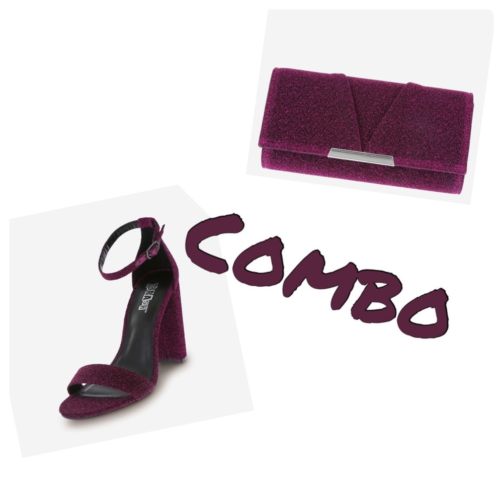 Shoes and handbag combo